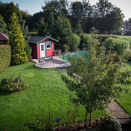 Ferienhaus Mountfrosch Mit Sauna Und Naturpool Моншау Екстер'єр фото